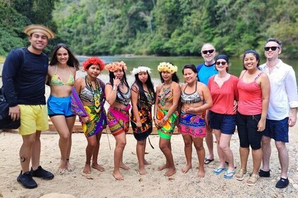 Waterfall & Embera Indigenous Tribe Tour with Lunch included