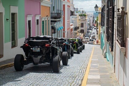 ATVs side by side Canam 2 hours Historical Tour Old San Juan PR