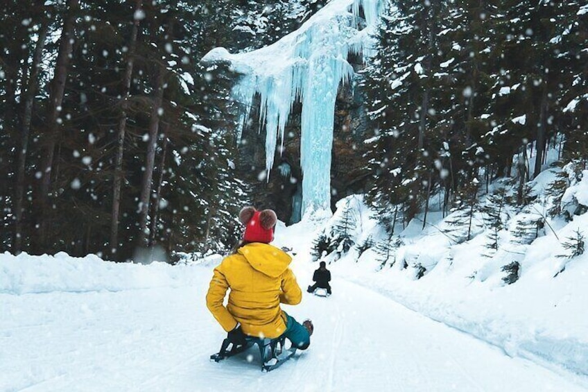 Day Sledding with OUTDOOR