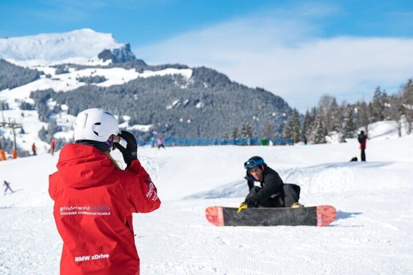 1-Day Beginner Snowboard Package in Grindelwald