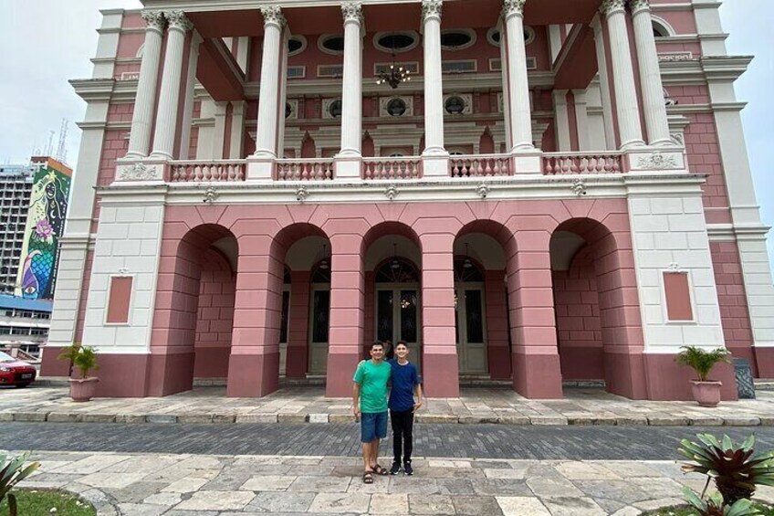 Private city tour through the historic center of Manaus