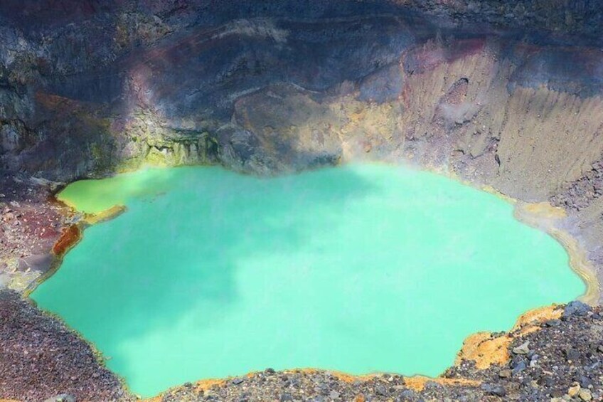 Hike Active Volcano Santa Ana + See the Sunset in the Coatepeque Lake