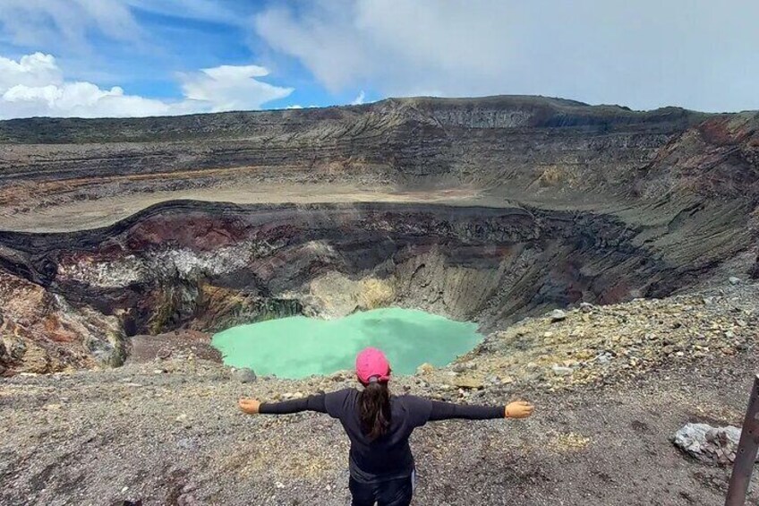 Hike Active Volcano Santa Ana + See the Sunset in the Coatepeque Lake