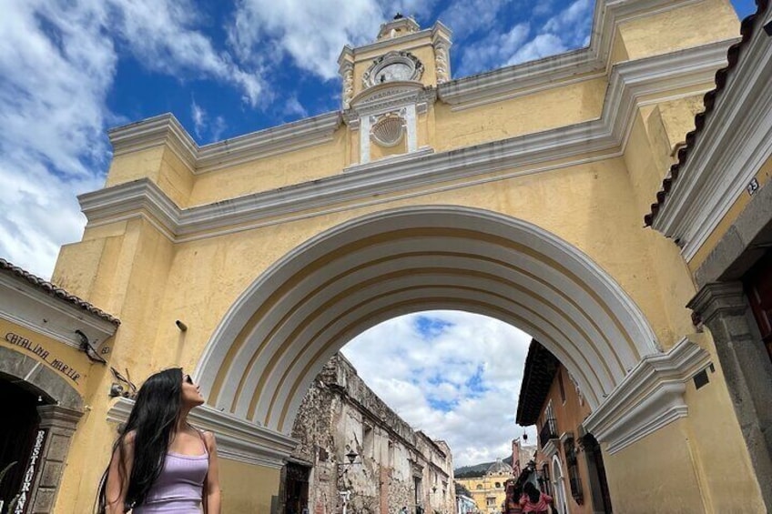 Explore and walk the city of Antigua, Guatemala.