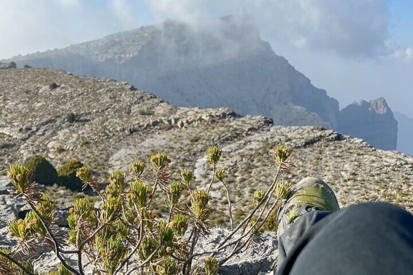 Jebel Shams summit W4