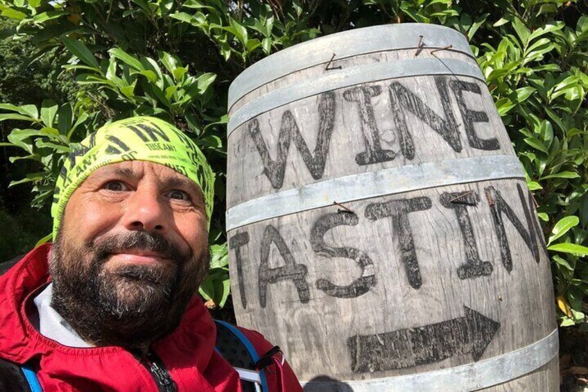 Montepulciano vineyards hike and taste