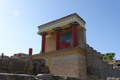 Visite guidée privée du palais de Knossos et de la grotte de Zeus depuis Hé...