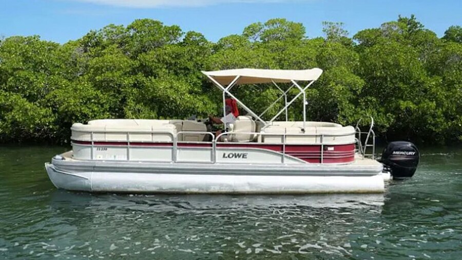 Key West: 22ft Premier Pontoon Rental 115 HorsePower -10 passengers
