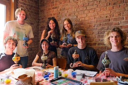 Istanbul Turkish Mosaic Lamp Workshop in Old Town