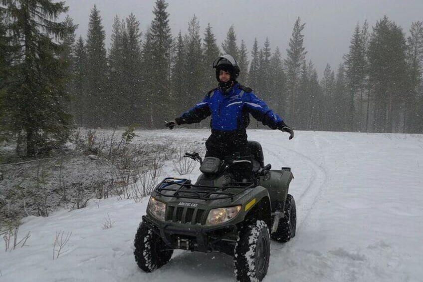 ATV Safari on Ice