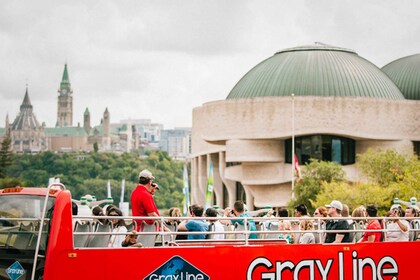 Ottawa: Hop-On Hop-Off begeleide stadstour Pass