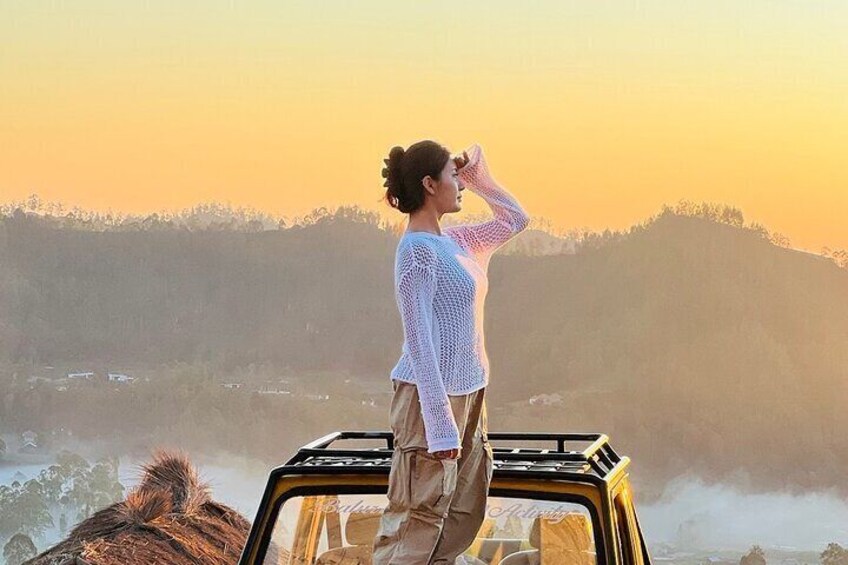 Bali: Sunrise Jeep Tour, Breakfast & Hot Spring All-Inclusive