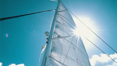 Expérience en catamaran au coucher du soleil à Lanzarote