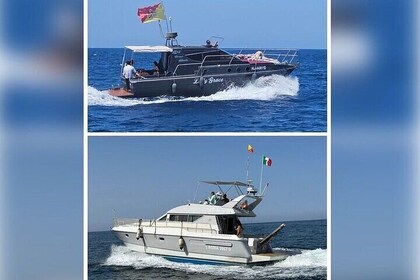 Excursión en barco de día completo en Palermo con Palermo Experiences