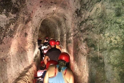 Bali ATV Quad Bike Through Tunnel, Waterfall, White Water Rafting