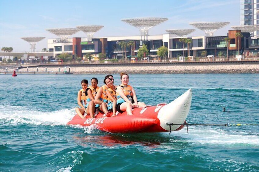 Banana Boat Ride in Dubai Marina & jbr