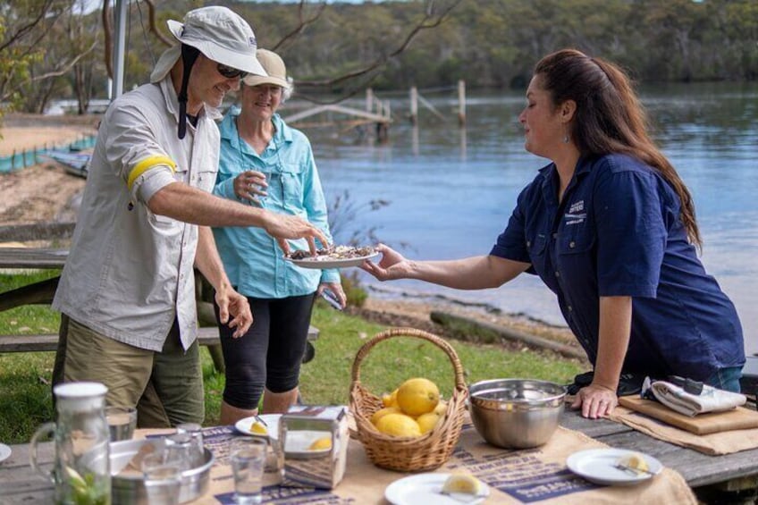 Informative Oyster Activity: Handling, Shucking & Storing + Kayaking