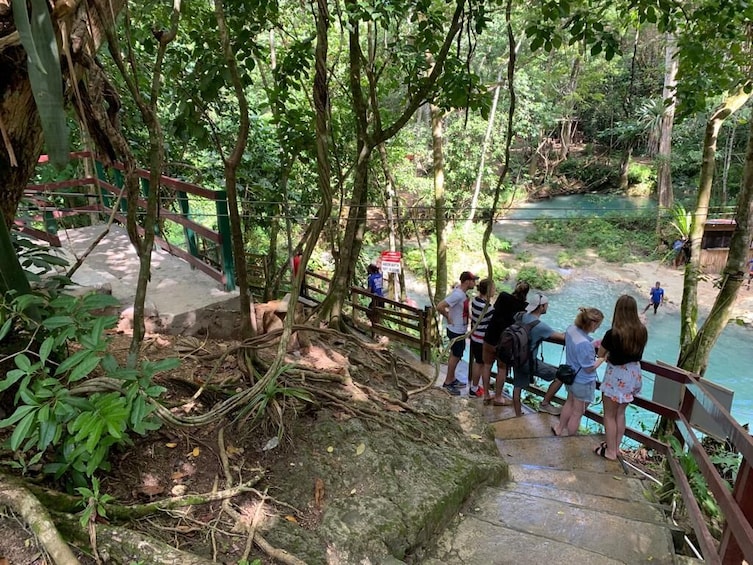 Blue Hole & Island Gully Waterfall Adventure with Lunch