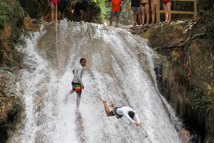 Show item 5 of 10. Blue Hole & Island Gully Waterfall Adventure with Lunch