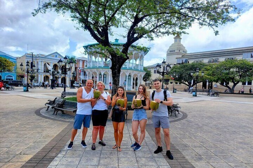 Enjoying the tour!
