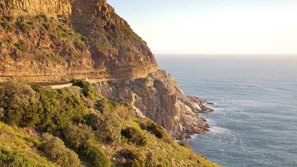 Sunset view on the Cape Peninsula Tour