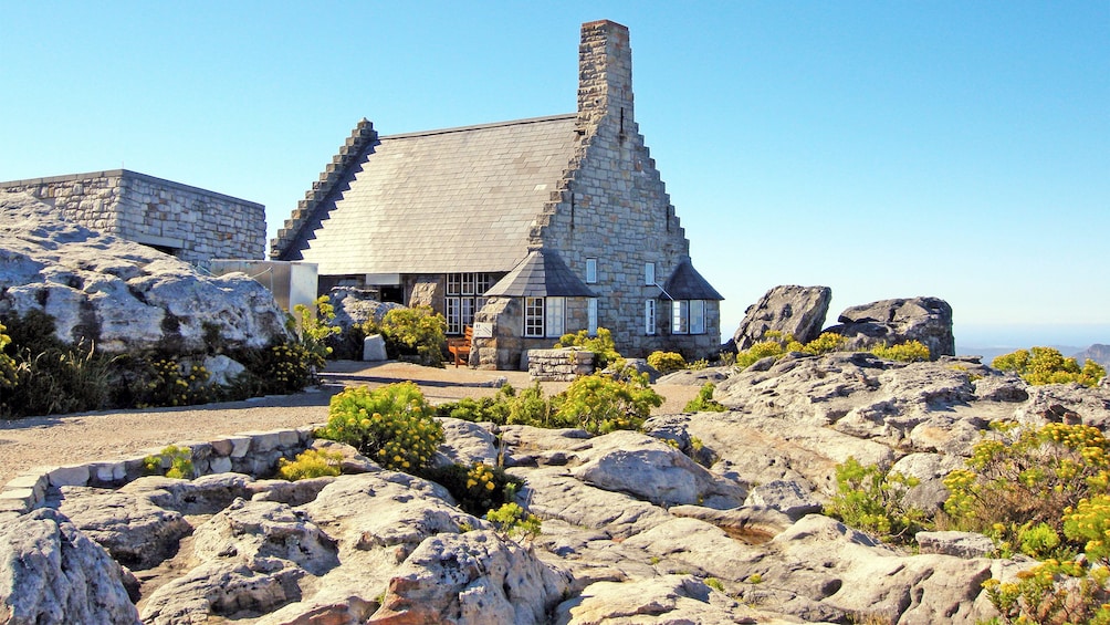 South african colonial houses in Cape Town, South Africa