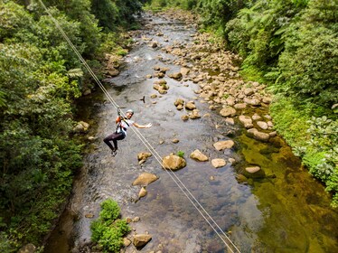 Canopy Zipline Tour Braulio Carrillo Halvdagspass