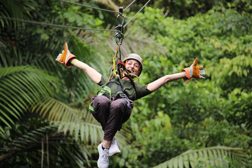 Canopy Zipline Tour Braulio Carrillo Half Day Pass