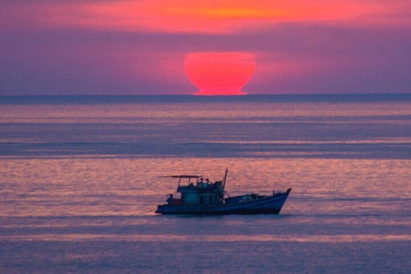 The sunset