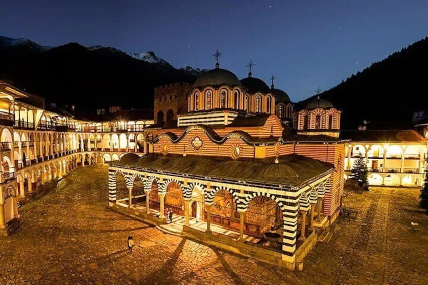 Feel the magic to sleep in Rila Monastery