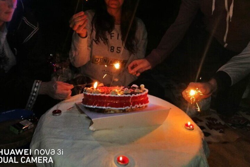 Happy Birthday
In the middle of the desert