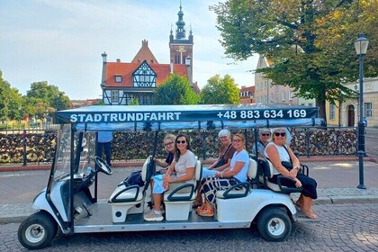 Gdańsk Top City Tour Sightseeing by Golf Cart