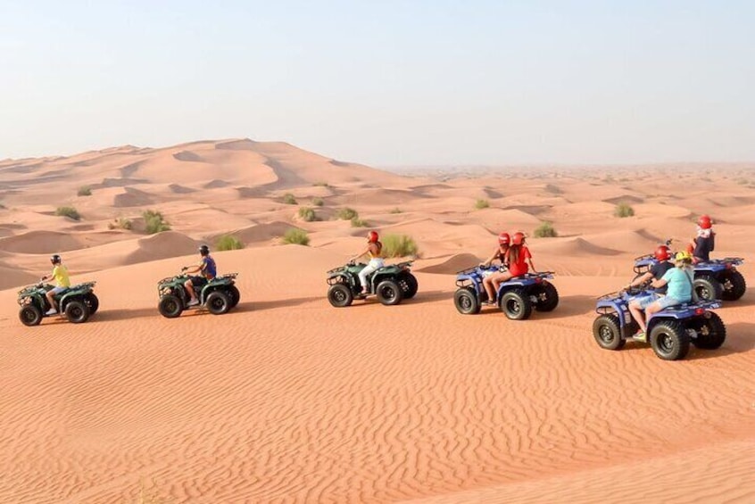Desert Safari Tour with Camel Ride BBQ Dinner and Sand Boarding 