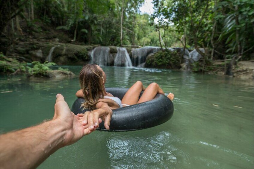 Tubing across Palomino River + Hiking Tour 