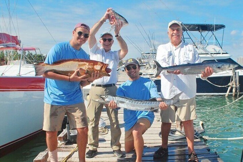 Private Half-Day Sport Fishing Charter in Cancun