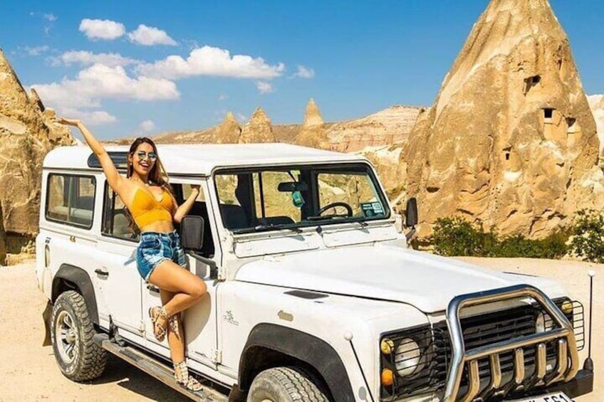 Cappadocia Jeep and Safari Private Tour with Driver Guide