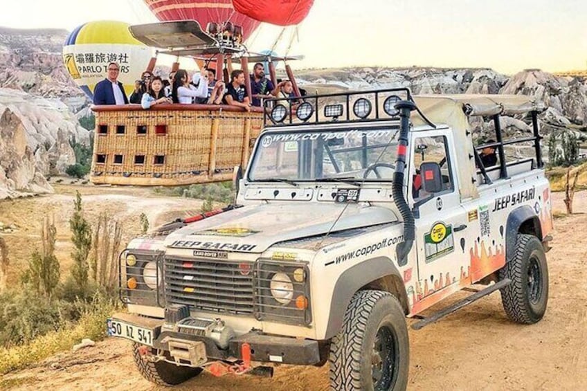 Cappadocia Jeep and Safari Private Tour with Driver Guide