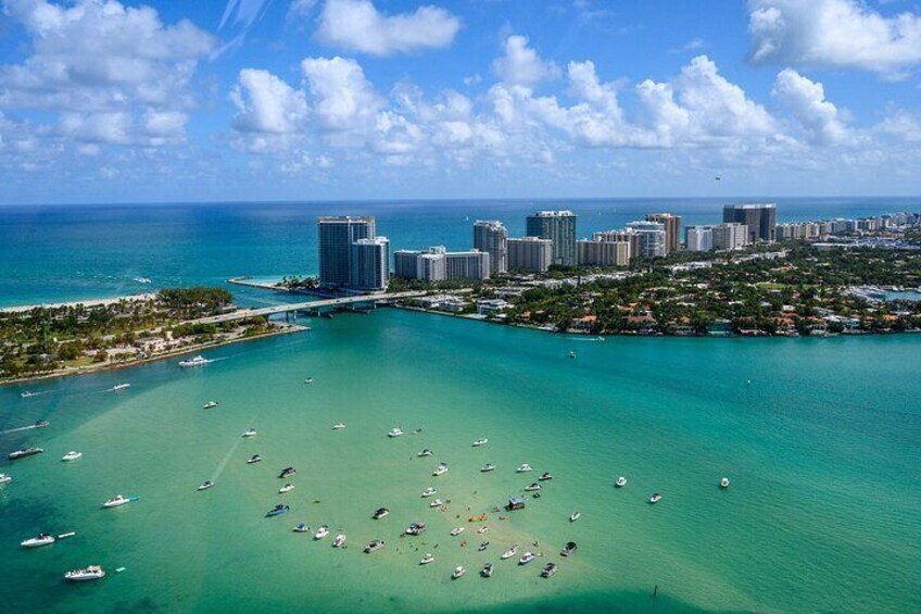 Helicopter Tour around Everglades, Hard Rock Guitar & all Beaches
