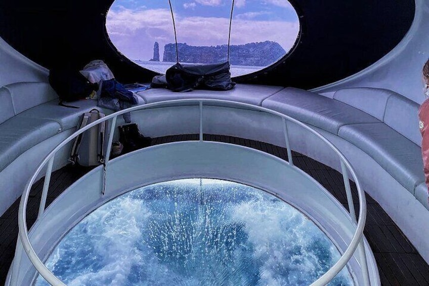 Glass Bottom Boat Tour & Snorkeling in São Miguel, Azores