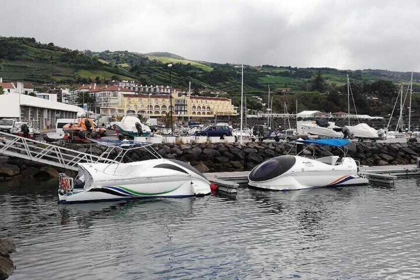 Glass Bottom Boat and Snorkeling Experience in Vila Franca do Campo 