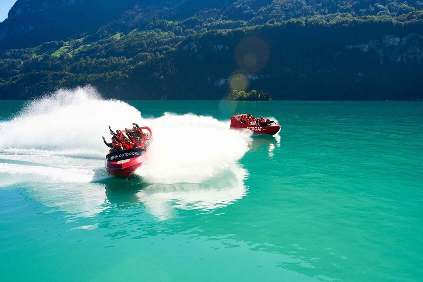 Interlaken: Scenic Jetboat Ride on Lake Brienz