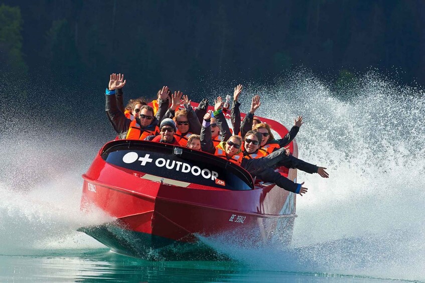 Picture 3 for Activity Interlaken: Scenic Jetboat Ride on Lake Brienz