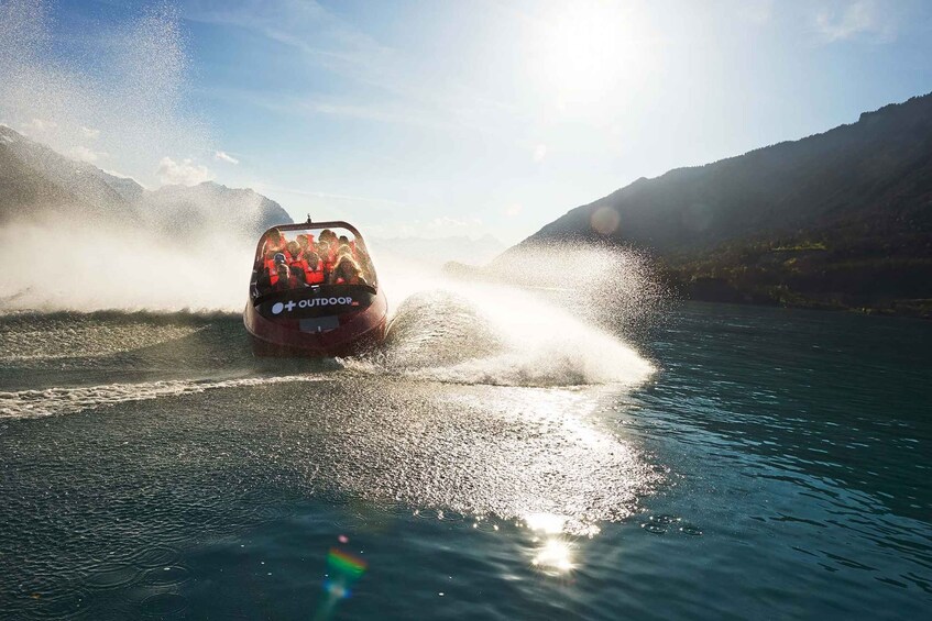 Picture 4 for Activity Interlaken: Scenic Jetboat Ride on Lake Brienz