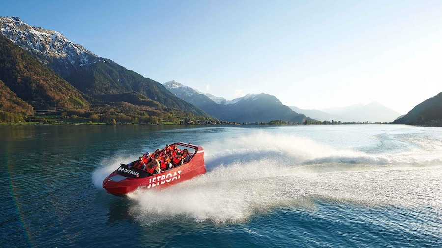 Picture 2 for Activity Interlaken: Scenic Jetboat Ride on Lake Brienz