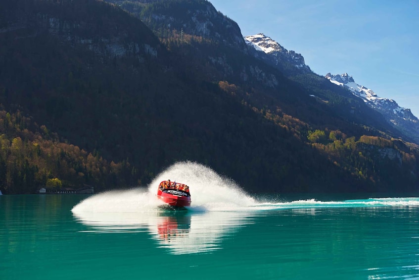 Picture 9 for Activity Interlaken: Scenic Jetboat Ride on Lake Brienz