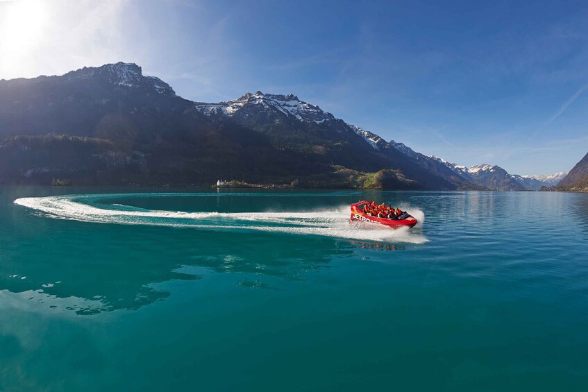 Picture 5 for Activity Interlaken: Scenic Jetboat Ride on Lake Brienz