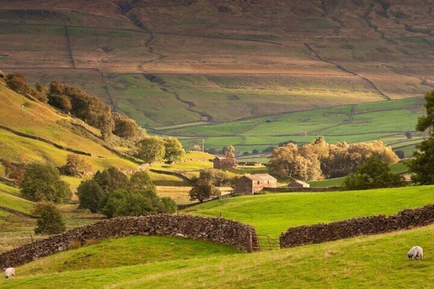 The delectable beautiful Yorkshire Dales, you may also know it as James Herriot All Creatures Great and Small Country.