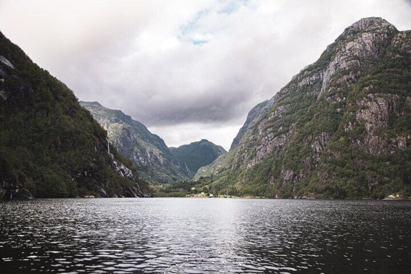 Scenic Hardangerfjord & Fyksesund RIB adventure from Norheimsund