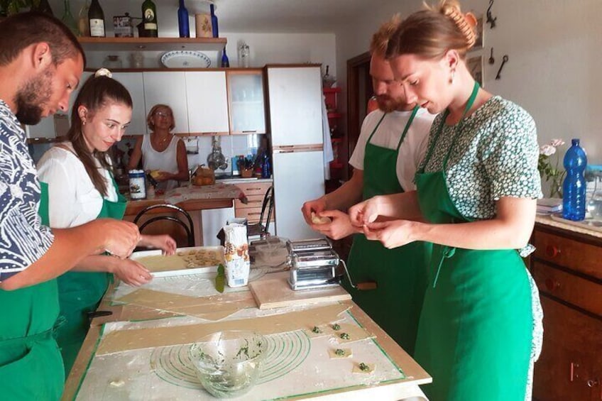 Cooking Class on Ligurian Cuisine at the Chef's Private Kitchen
