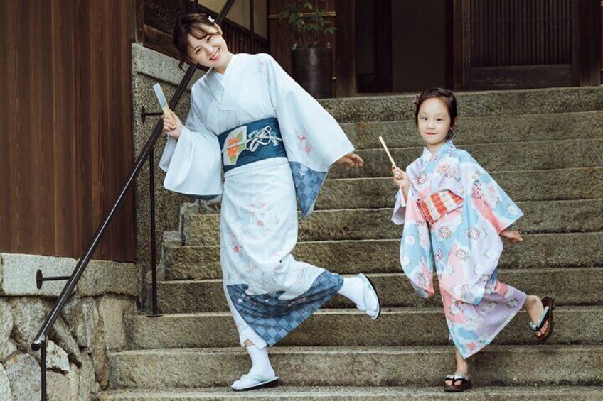 Family Kimono Portrait